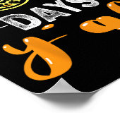 Dag Y'all Leraar of Leerling 100ste schooldag Poster (Hoek)