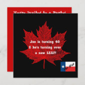 Dag Y'all-TX vlag Kaart (Voorkant / Achterkant)