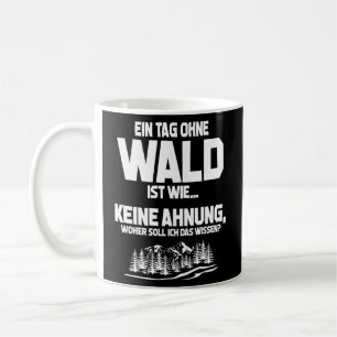 Dag zonder bos, onmogelijk! bosbouw koffiemok