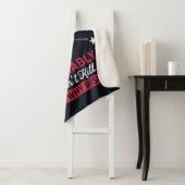 Dag zonder cricket Funny Sports Sherpa Deken (In situ)