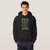 Dag zonder Dans Hoodie (Voorkant volledig)