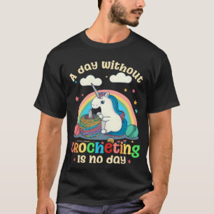 Dag zonder haken Geen dag haken T-shirt