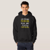 Dag zonder Parkour is als gratis training Hoodie (Voorkant volledig)