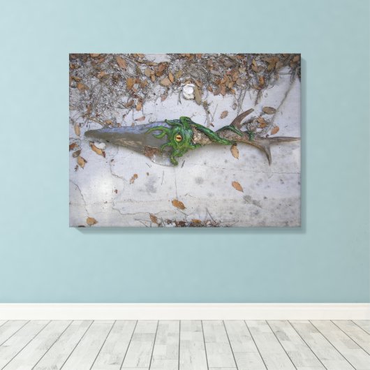 daga, athame, wicca, ritual, dagger, athame, wicca canvas afdruk (Insitu (Houten vloer))