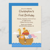 Dagavond Partij van de Ark Baby Animals van Cute N Kaart (Voorkant / Achterkant)