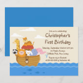 Dagavond Partij van de Ark Baby Animals van Cute N Kaart (Voorkant / Achterkant)