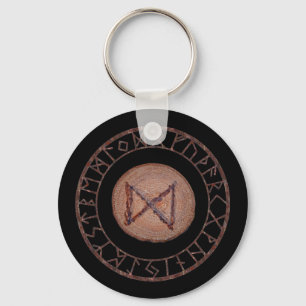 Dagaz - Elder Futhark rune Sleutelhanger