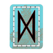 Dagaz Viking Rune Magnet - Doorbraak! Magneet (Verticaal)