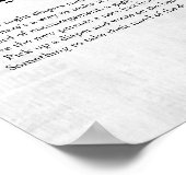 Dagblad Baby shower Late night Diapers Poster (Hoek)