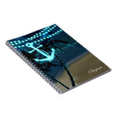 Dagblad Notitieboek Beach Lights voor anker- en pa (Rechterzijde)