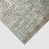  dagblad Rustic deportpapier Tissuepapier (Detail)