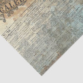  dagblad Rustic deportpapier Tissuepapier (Detail)