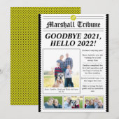 Dagblad Stijlfamilie Nieuwsbrief Feestdagenkaart (Voorkant / Achterkant)