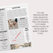 Dagblad Trouwprogramma Word Zoeken Tijdlijn Flyer