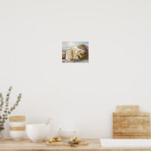 dagblad van het dagblad " strand driftwood " poster (Keuken)