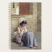 Dagblad "Woman Summer Day Reading in Florence" Planner (Voorkant)