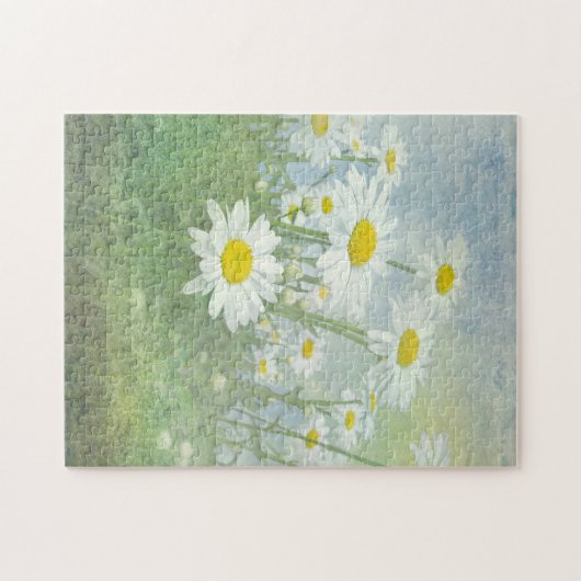 dagbladen in de zomertuin legpuzzel (Horizontaal)