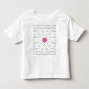  dagbloem met cirkelvormige achtergrond kinder shirts