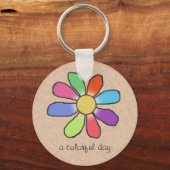 DAGbloem Sleutelhanger (Voorkant)