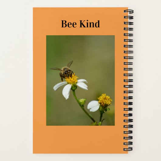 Dagboek bijenteelt Fotografisch Notitieboek (Achterkant)