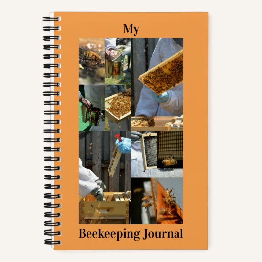 Dagboek bijenteelt Fotografisch Notitieboek (Voorkant)