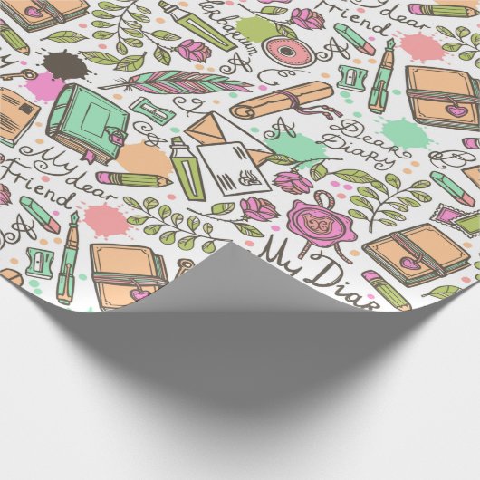 dagboek cadeaupapier (Hoek)