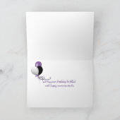 dagboek en rozen op drijfhout kaart (Binnen)