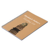 Dagboek Lijst met persoonlijke lezers Notitieboek (Linkerzijde)