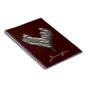 Dagboek met aangepaste naam notitieboek (Rechterzijde)