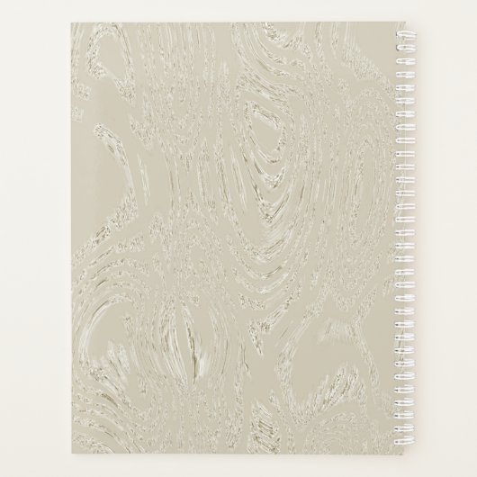 Dagboek met harten spiraal Notitieboek (Achterkant)