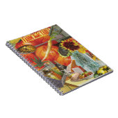 Dagboek met het marktthema voor landbouwers notitieboek (Rechterzijde)