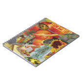 Dagboek met het marktthema voor landbouwers notitieboek (Linkerzijde)