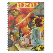 Dagboek met het marktthema voor landbouwers