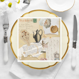 dagboek Napkins Servet