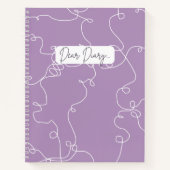 Dagboek notitieboek (Voorkant)