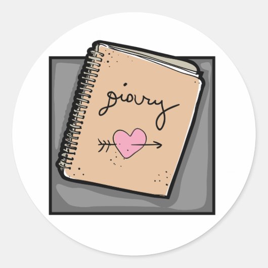 Dagboek Stickers (Voorkant)