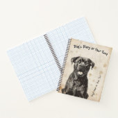 Dagboek van Cane Corso Notitieboek (Binnen)
