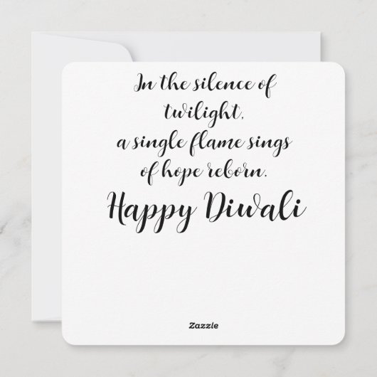 Dagboek van devotie feestdagenkaart (Achterkant)