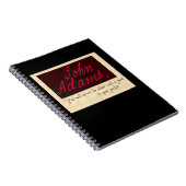 dagboek van dichter john adams notitieboek (Rechterzijde)