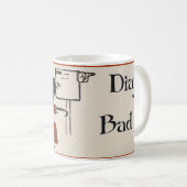 Dagboek van een Mok van een slechte kat ( zwarte k (Voorkant rechts)