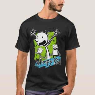 Dagboek van een slappeling Greg sterren Doodle Pul T-shirt
