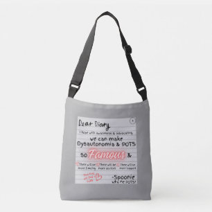 Dagboek van een Spoonie Crossbody Tas