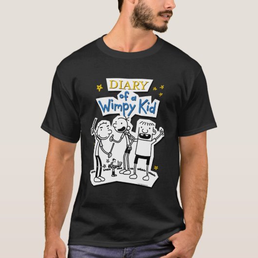 Dagboek van een Wimpy T-shirt (Voorkant)