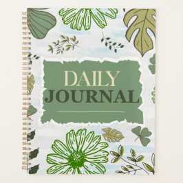 "DAGBOEK" | Verse botanische groenten en bloemen Planner