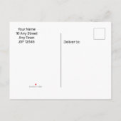  dagboek Victoriaans boekje Uitnodiging Briefkaart (Achterkant)