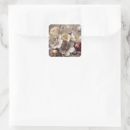 Dagboek Vierkante Sticker (Tas)