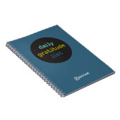 Dagboek voor dagelijkse dankbaarheid notitieboek (Rechterzijde)