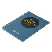 Dagboek voor dagelijkse dankbaarheid notitieboek (Linkerzijde)
