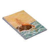 Dagboek voor laptop  Zeemeermin Notitieboek (Rechterzijde)