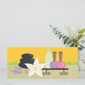 Dagboekje of Nail Salon Cadeaubonnen (Staand voorkant)